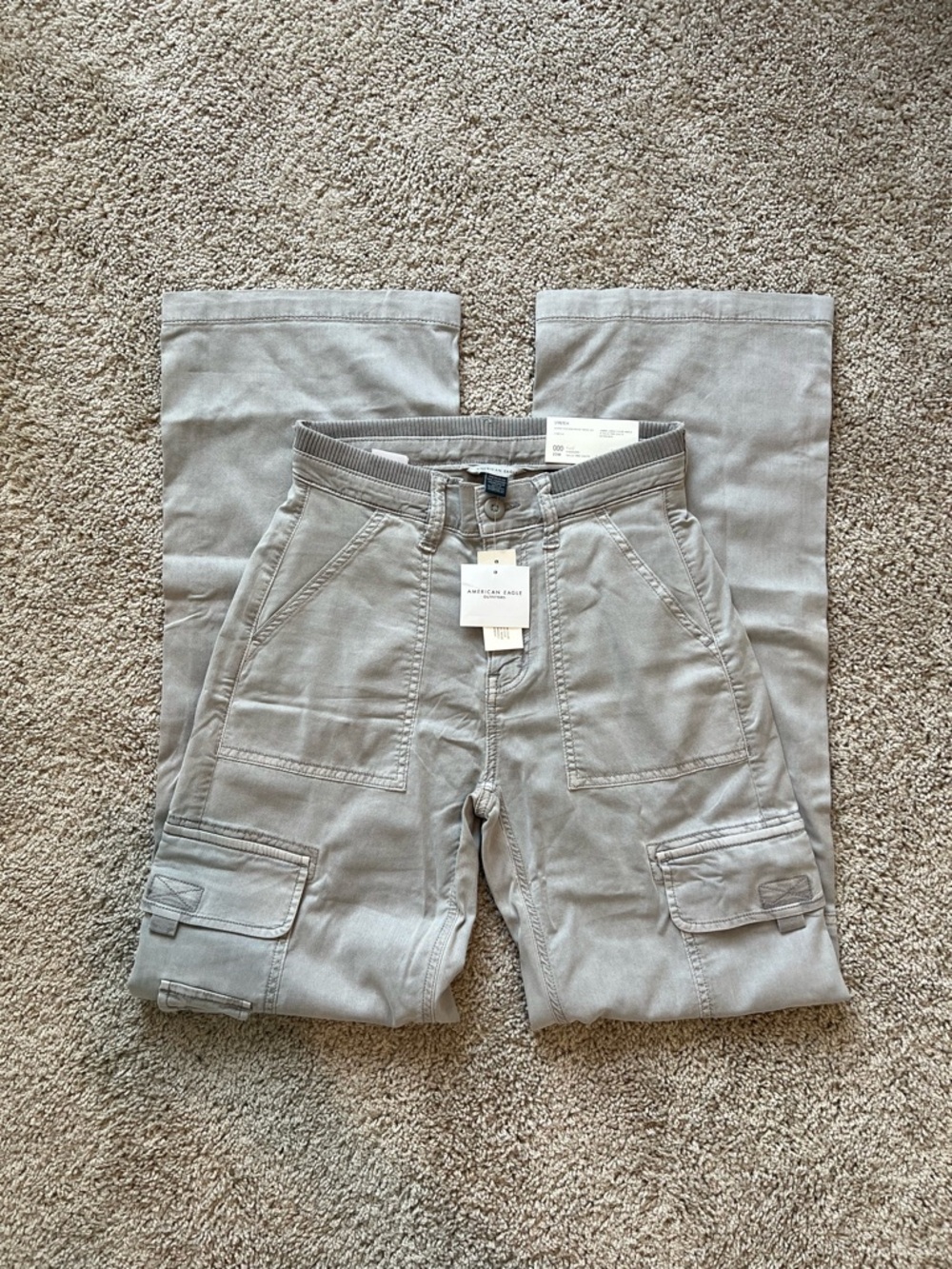 NWT American Eagle Gray Cargo Pants